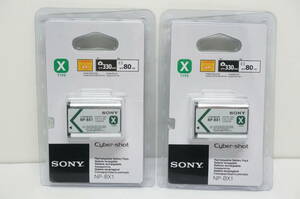 SONY ソニー　NP-BX1 海外パッケージ版　新品未開封品 ２個セット、ゆうパケットポスト
