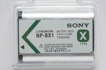 SONY ソニー　NP-BX1 海外パッケージ版　新品未開封品 ゆうパケットポスト._画像3