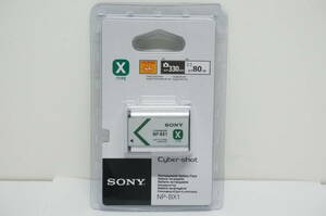 SONY ソニー　NP-BX1 海外パッケージ版　新品未開封品　パッケージ右上欠損有　 ゆうパケットポスト