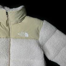 1円～!売切!【正規新品】THE NORTH FACE SHERPA NUPTSE JACKET ダウンジャケット ヌプシ モコモコ インフルエンサー着用(S)白 190122-175_画像5