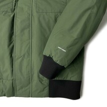 1円～!売切!【正規新品】THE NORTH FACE◆MCMURDO BOMBER JACKET マクマードボンバー ダウンジャケット US限定 撥水(L)カーキ 190122-175_画像5