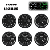PIVOT ピボット GT GAUGE52 (GTゲージ52) 電圧計 φ52 センサータイプ ホワイト照明 (GSV-5_画像1