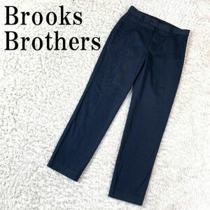 ブルックスブラザーズ カジュアルパンツ ネイビーBrooks Brothers チノパン 紺色 コットン W29/L32 B4241