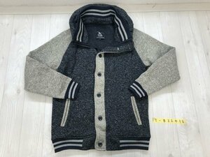 BEAMS HEART ビームスハート メンズ 裏起毛 ニットジャケット M 紺グレー他