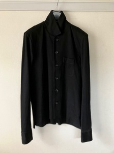 QL mansion maker カットソー シャツジャケット ブラック size: 46 元 ガラアーベント galaabend