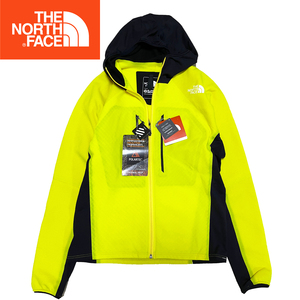 売切1円～未使用THE NORTH FACE グリッドフーディフリースジャケットLサイズノースフェイスSUMMITSERIESサミットシリーズPOLARTECパーカ 黄