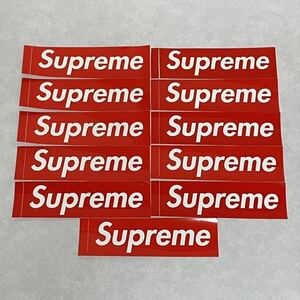 Supreme Box Logo Sticker 11枚セット 新品 シュプリーム ボックスロゴ ステッカー ノベルティー