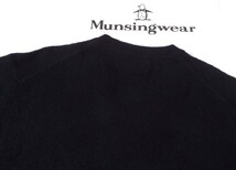 ★美品★Munsingwear マンシングウェア / カシミヤ100％ Vネックセーター / サイズ２_画像7