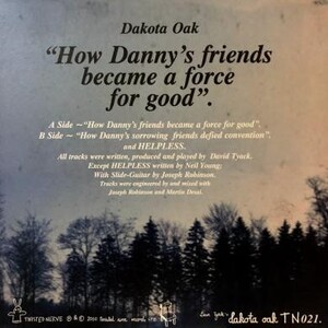 即決！DAKOTA OAK / HOW DANNY'S FRIENDS BECAME A FORCE FOR GOOD [7”] UKインディー ポストロック TWISTED NERVE