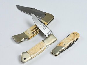 【 FROST CUTLERY SURGICAL STEEL フォールディングナイフ 三点 y121927 】フロストカトラリー 折りたたみナイフ 日本製 アウトドア