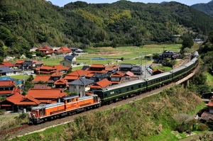 鉄道 デジ 写真 画像 DD51重連 特別なトワイライト 山陰コース31