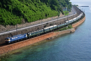 鉄道 デジ 写真 画像 EF65 トワイライトEXP 山陽本線 2