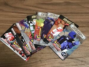  unused *8 sheets + set * Lupin Ranger VSpato Ranger + metallic + card + character + Lupin blue +. block . genuine +ru papa to①