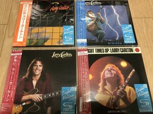 ラリー・カールトン LARRY CARLTON [SHM-CD] 4タイトル 初回生産限定 紙ジャケット仕様 夜の彷徨 ストライクス・トワイス 夢飛行 他