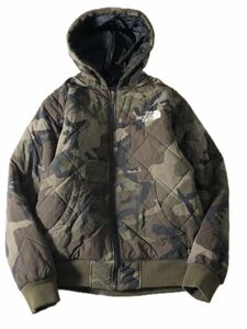 THE NORTH FACE JACKET キルティングジャケットFI21廃盤ヤッキンジャケット中綿カモフラ迷彩 