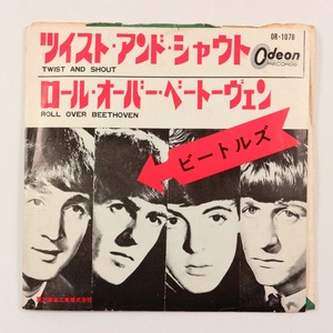 ◆EP◆THE BEATLES/ビートルズ◆ツイスト・アンド・シャウト/ロール・オーバー・ベートーヴェン◆Odeon OR-1078◆Twist And Shout