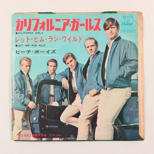 ◆EP◆THE BEACH BOYS/ビーチ・ボーイズ◆カリフォルニア・ガールズ/レット・ヒム・ラン・ワイルド◆CR-1413◆California Girls