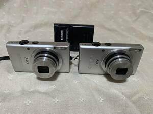 1600万画素 8倍ズーム コンパクトデジカメ Canon IXY 100 IXY 90 2台セット 中古動作品 外観並品 充電器付 