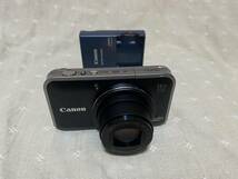 1400万画素 14倍ズーム コンパクトデジカメ Canon PowerShot SX210IS 中古動作品 外観まあ美品 充電器付 電池へたり有 _画像1