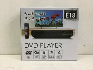 【#52-2】GREEN HOUSE DVDプレーヤー GH-DVP1F-BK グリーンハウス