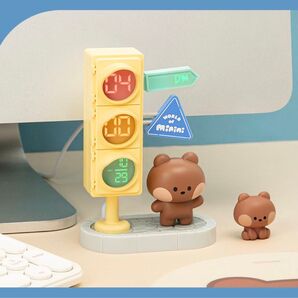 ラインフレンズ ミニニ デジタル時計 新品