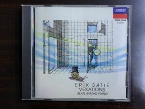 ERIK SATIE エリック・サティ：ヴェクサシオン アラン・マークス(ピアノ) 国内盤 POCL-1058