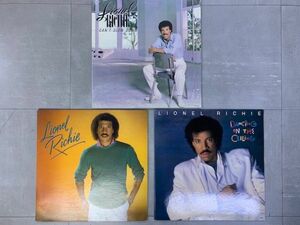 ALL US盤 LP 3枚セット ライオネル・リッチー Lionel Richie / Dancing On The Ceiling / CAN'T SLOW DOWN 米MOTOWN