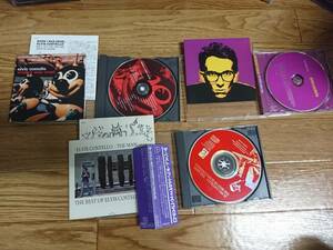★☆Ｓ07261　エルヴィス・コステロ（Elvis Costello)【The Man…】【When…】【The Very Best…】　CDアルバムまとめて６枚セット☆★