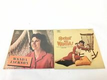 1円 レコード盤 ワンダジャクソン WANDA JACKSON ロックの女王 ロッキンウィズワンダ 赤盤 国内版 雑貨 セット EV047_画像10