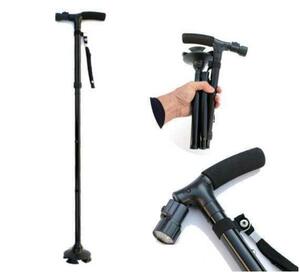  assistance .. attaching folding type independent stick ( cane )LED light 