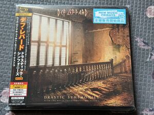 新品 SHM-CD DEF LEPPARD★デフ・レパード ドラスティック・シンフォニーズ CD+Blu-ray