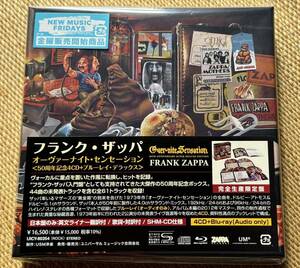 新品国内盤 ★ フランク・ザッパ 『オーヴァーナイト・センセーション』 50周年記念4CD+ブルーレイ・デラックス