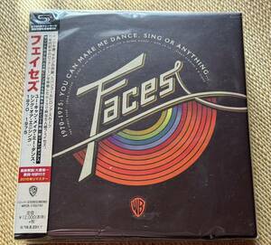 新品国内盤 SHM-CD紙ジャケ FACES フェイセズ★ユー・キャン・メイク・ミー・ダンス、シング・オア・エニシング：1970-1975 CD5枚組