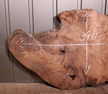 《140サイズ》レッドウッド　セコイヤ　コブ杢　rwd-905　材木　DIY板材　木材／端材　_画像2