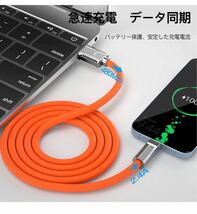 iPhone充電ケーブル MFI認証1.5m超長USB-A to Lightning充電ケーブル 最大2.4 A出力 亜鉛合金　iPhone/iPad/iPod/AirPods各種対応_画像4