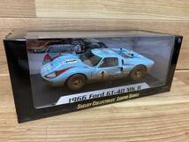 ２６ 未開封 Shelby Collectibles 1/18 Ford GT 40 MKII フォード GT40 マークII ブルー ダーティー ルマン24 ミニカー ダイキャスタメタル_画像1