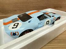 ３０ 極美品 sparkmodel 1/18 18LM68 FORD GT40 No.9 1968. ルマン優勝モデル スパーク フォード ミニカー_画像7