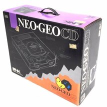 SNK CD-T01 NEOGEO CD ネオジオCD ゲーム機 本体 元箱付き QR114-56_画像8