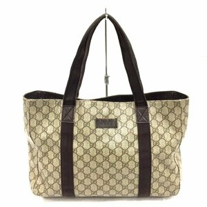 グッチ GGプラス トートバッグ レディース ブラウン GGロゴ ハンドバッグ ブランド小物 GUCCI