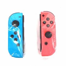 1円 Nintendo HEG-001 ニンテンドースイッチ 有機ELモデル マリオレッド ネオンレッド ネオンブルー セット_画像4