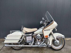 1975年shovel FLH1200リベレータ！超希少車両！キャブ車！車検R6年5月まで！！