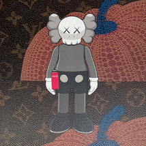 世界限定100枚 DEATH NYC カウズ KAWS コンパニオン COMPANION ヴィトン LOUISVUITTON 草間彌生 ポップアート アートポスター 現代アート_画像4