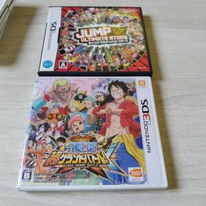 *3DS One-piece super Grand Battle!X DS JUMP ULTIMATE STARS what pcs . including in a package possible *