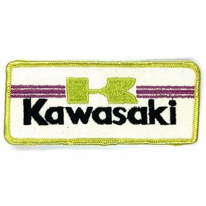 カワサキ ビンテージ パッチ KAWASAKI Vintage Patch バイカー NOS Biker Motorcycle