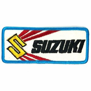  Suzuki Vintage patch SUZUKI Vintage Patch старый машина местного производства машина Япония машина местного производства старый машина нашивка Japanese Motorcycle Wappen