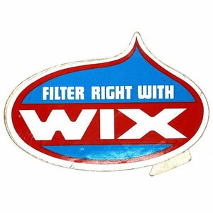 ウィックス フィルター ビンテージ デカール WIX FILTER Vintage Decal ステッカー Sticker