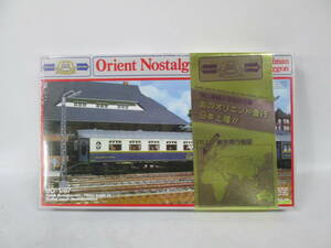 【1225i F8051】 未開封 アオシマ プラモデル オリエント急行 Orient nostalgic Express HO1/87