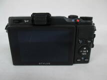 【1225i F8059】 OLYMPUS STYLUS XZ-2 4xWIDE OPTICAL ZOOM ED 6-24mm 1:1.8-2.5 コンパクトデジタルカメラ ブラック バッテリー付_画像3