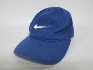 【1226h U8042】 NIKE ナイキ HERITAGE 86 CAP 4-7 キャップ ヘリテージ 86 ブルー コットン素材 刺繍ロゴ 帽子 サイズ調整可能