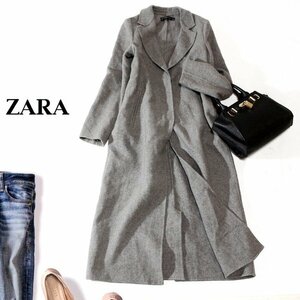 ☆☆ 美品 ザラ ZARA Trafaluc outerwear ☆☆ 綺麗め ロングウールコート XS 冬 23A12